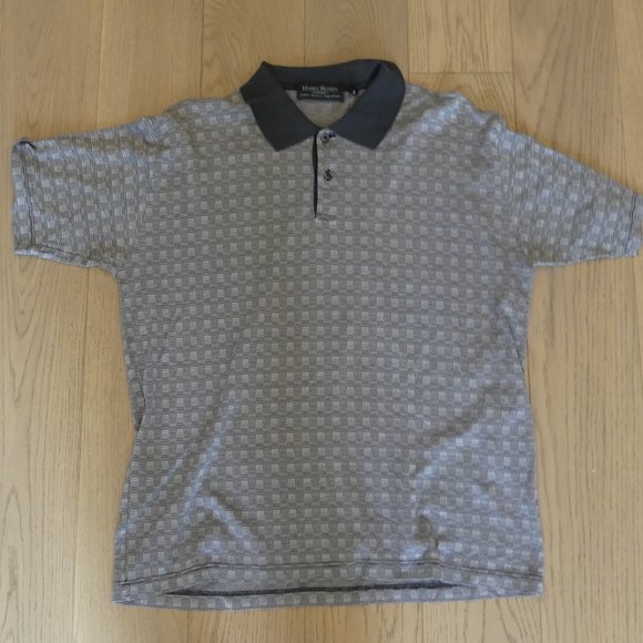 Harry Rosen Golf Vintage Grey Large Polo - Picture 1 of 4